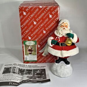 Possible Dreams Jolly Rocker Santa